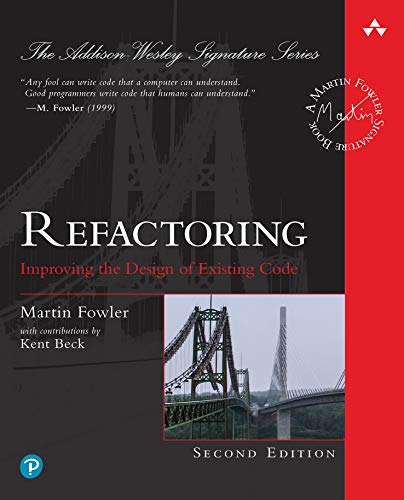 Обкладинка книги Refactoring: Improving the Design of Existing Code