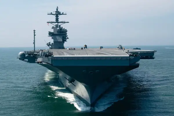 Новітній авіаносець США John F. Kennedy (CVN 79) успішно пройшов заводські ходові випробування 3