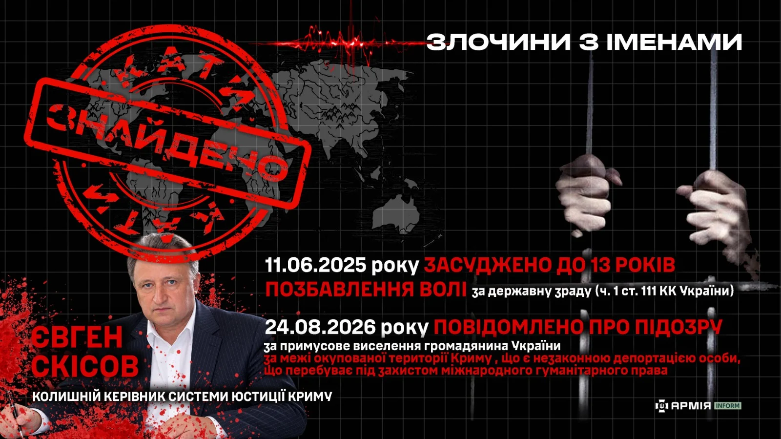 Підозру колишньому "керівнику" юстиції Криму оголошено за незаконну депортацію 2