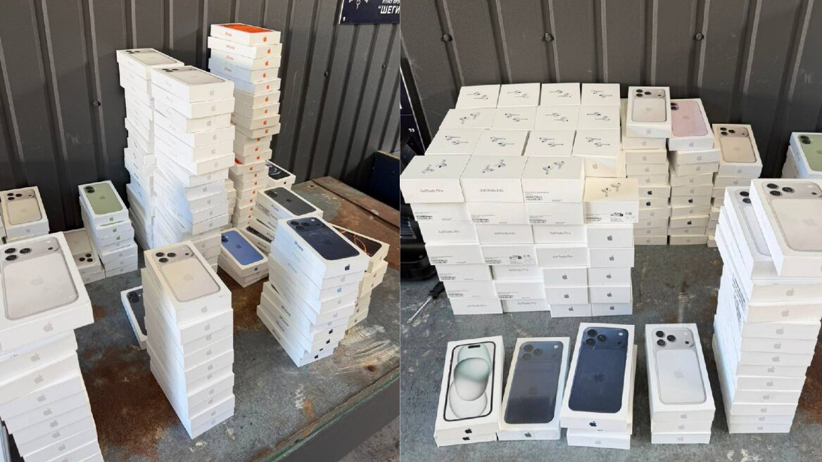 Жінка з Хмельниччини намагалася ввезти контрабандою 500 гаджетів Apple та Samsung на 17 млн грн: схованку знайшли митники