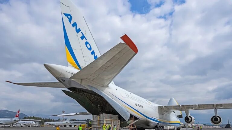 Німеччина звинуватить Росію в атаці дроном на літак Ан-124 9