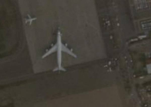  Супутникове зображення Boeing 747 в аеропорту Порт-Судан, Судан. Грудень 2023 року. Фото: Planet Labs PBC/REUTERS