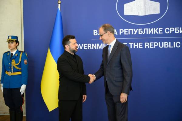 Зеленський та прем'єр Сербії окреслили шляхи співпраці в економіці 4 Зеленський та прем'єр Сербії окреслили шляхи співпраці в економіці 4