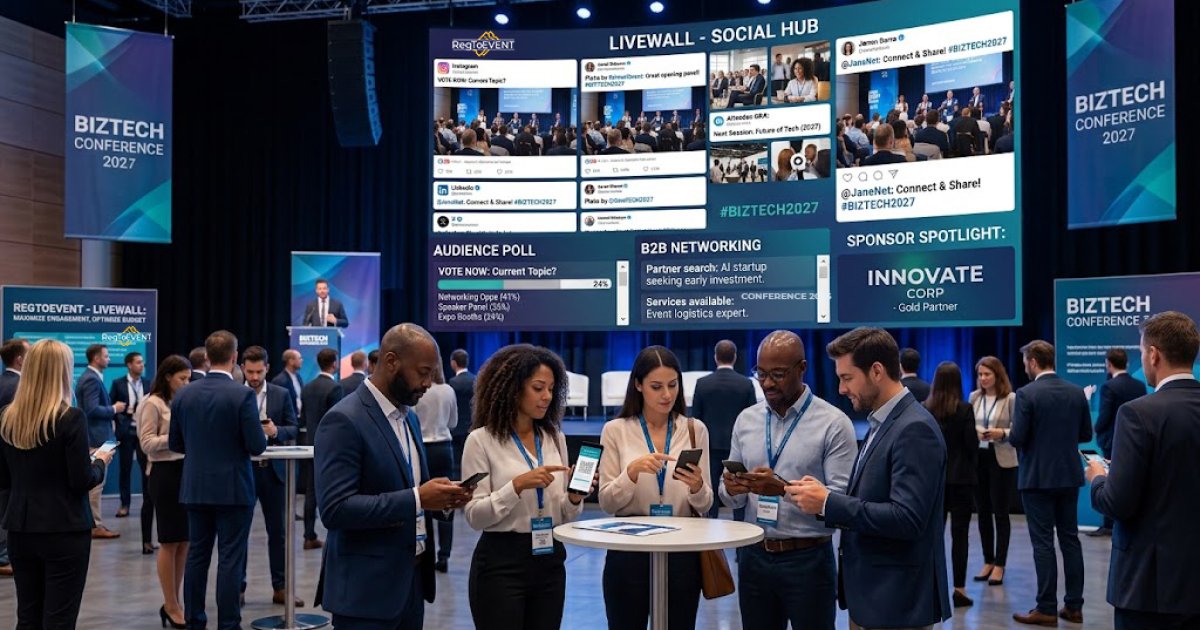 RegToEVENT запустив LiveWall: доступну альтернативу мобільним екранам