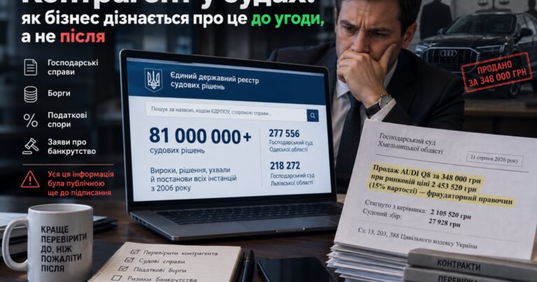 Перевіряй контрагентів у судовому реєстрі: надійний захист від ризиків 2