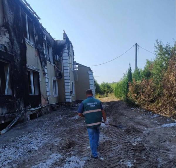 120 кубів сміття: наслідки атаки "Шахедів" на пансіонат на Чернігівщині 2