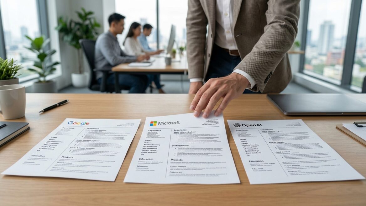 Платформа Huntr показала 89 реальних резюме які допомогли розробникам отримати офери в OpenAI Google та Microsoft. Які головні метрики їхнього успіху