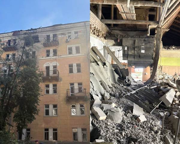 Наслідки атаки на КНУХТ: міністр Бутенко показав руйнування 10