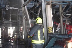 Наслідки удару по терміналу 