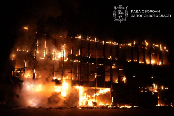 Росія обстріляла Запорізький національний університет 6