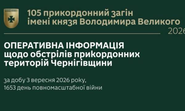 Ворог обстріляв 14 сіл на Чернігівщині 1
