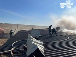 Наслідки атаки на птахофабрику на Одещині