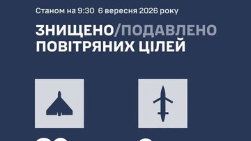 Українська ППО збила ворожі ракети над Україною 6