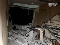 Наслідки ракетного удару по Одещині