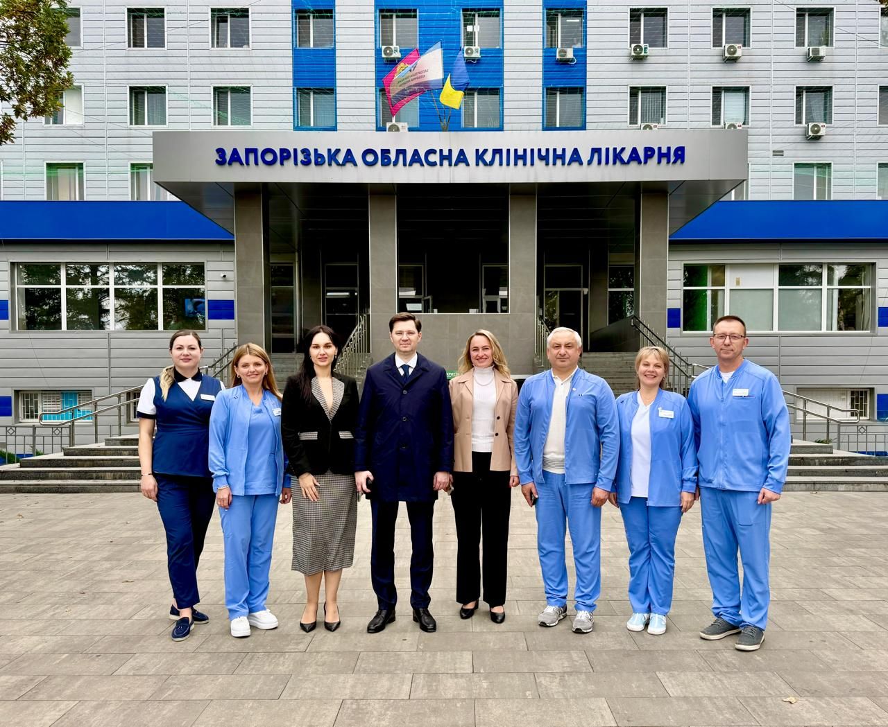 Заступник міністра охорони здоров&rsquo;я України Ігор Копач під час візиту до Запорізької області