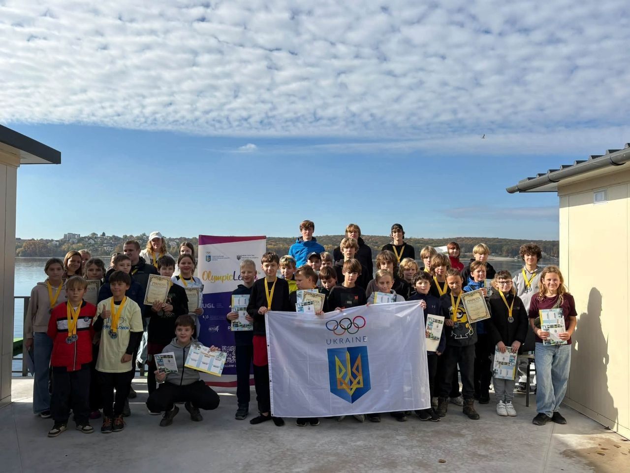 Гімнастка Анастасія Бачинська та веслувальниця Іванна Дяченко долучилися до Олімпійського уроку в Тернополі