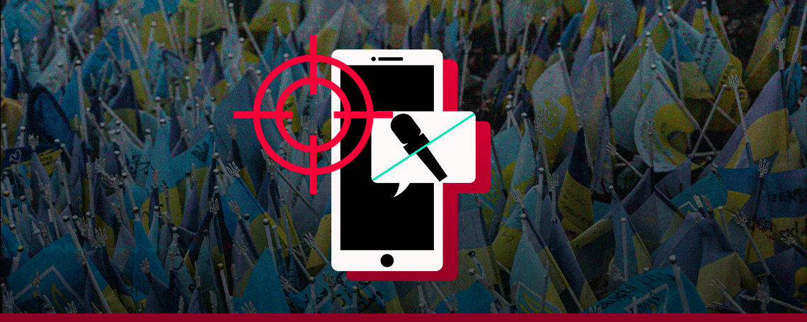 Росія скоїла майже тисячу злочинів проти журналістів за час повномасштабної війни