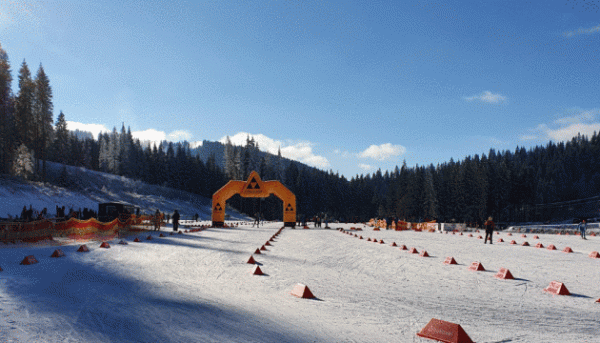 Володимир Аксюта тріумфує у спринті на чемпіонаті України з біатлону в Буковелі 2