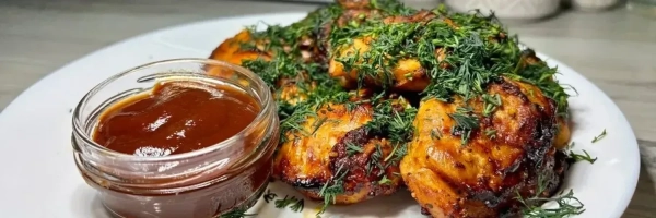 Курячі стегна в маринаді