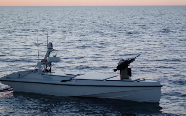 Американські інженери вбудували автономну турель Bullfrog в український морський дрон Magura V7 2