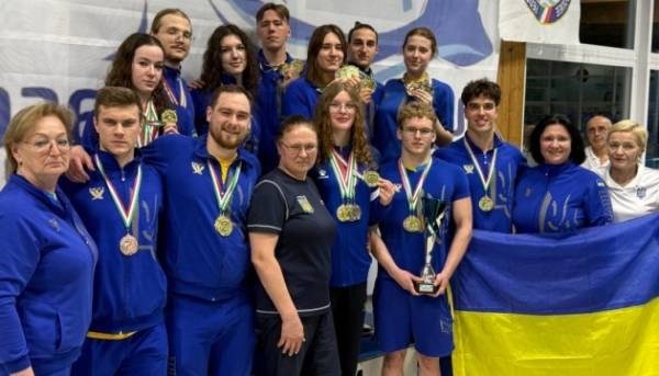 Збірна України здобула перемогу на етапі Кубка світу з підводного спорту в Італії 2